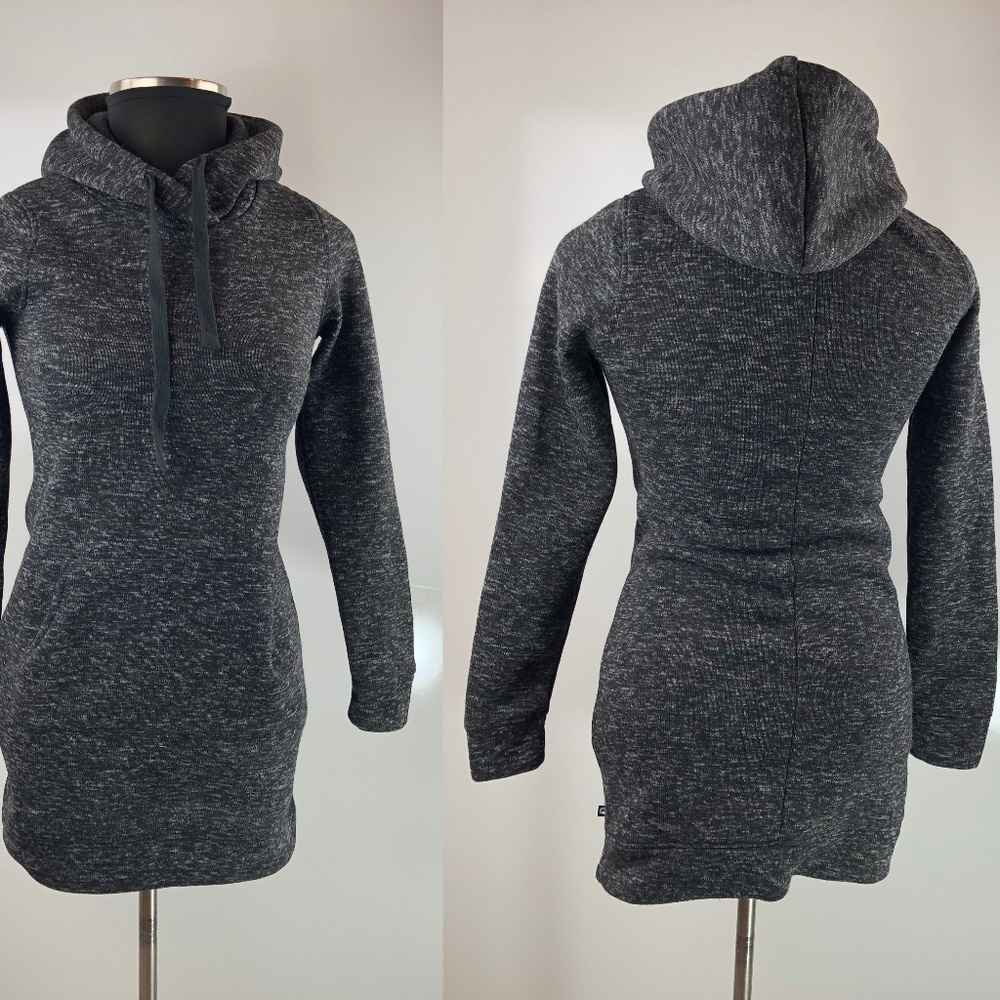 Fabletics Yukon Hodded Sweatshirt Dress KnitFit - Picture 3 of 8